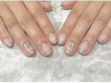 ビガップ(Big up)/ラメフレンチ