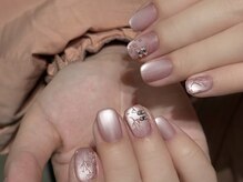 モアグラム 渋谷道玄坂店(More Glam)/柄　柄ネイル　フラワーネイル