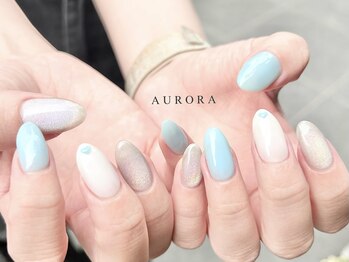 アウロラ 代々木上原(AURORA)/シンプル ハート 水色 夏