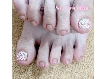 ペタル デ セントセシリア(Petale de st.cecilia)/ツイードネイル