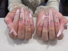 ウメネイルスタジオ(UME NAIL STUDIO)/長さだしやり放題×つけ放題