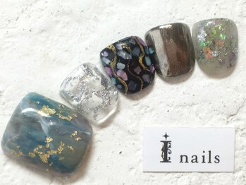 アイネイルズ 新宿店(I nails)/ニュアンスフット