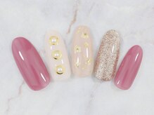 ネイルプラザ 河原町OPA店(NAIL PLAZA)/フラワーアートネイル3