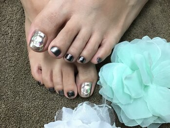 ネイルルーム 千美(room)/ミラーネイル☆