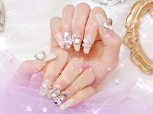 ワンホンネイル 新宿(Rumi Nail)/ゆめかわ/定額ネイル/埋め尽くし