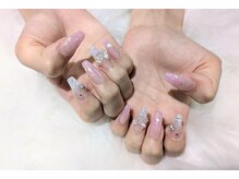 ネイルサロン グレイス(Grace)/【スカルプ】ラメグラデ【定額】