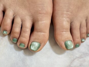 ディースタイル ネイルスタジオ(d-style)/フット 7月C/Pマグネット¥6600