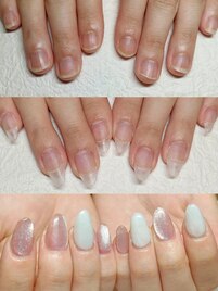 指先を美しく魅せる長さ出し