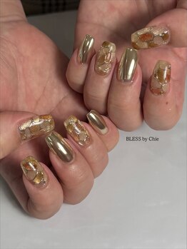 ブレス(BLESS)/ミラー　フラワー　マグネット