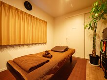 ワンフラット(One-flat)の雰囲気(落ち着いた空間でゆったり施術が受けられます。)