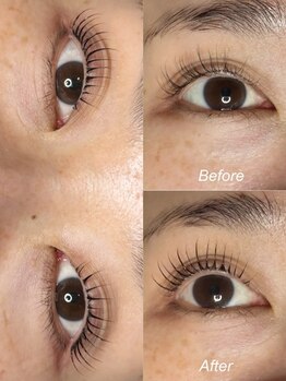 エーラッシュ(A-Lash)/まつげパーマビフォー&アフター