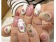 サロン ド クレセント(Salon de Crescent)の写真/[武庫之荘徒歩3分]繊細アート◇綺麗め・ニュアンス・華やかデザインまで幅広く対応◎パラジェル