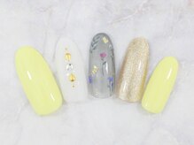 ネイルプラザ 河原町OPA店(NAIL PLAZA)/フラワーアートネイル4