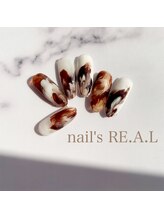 ネイルズリアル 倉敷(nail's RE.A.L)/カフェラテ