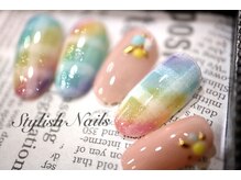 スタイリッシュネイルズ(Stylish Nails)/ギンガムチェック