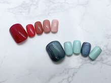 タネモト(Tanemoto)/6月フットネイル¥5500