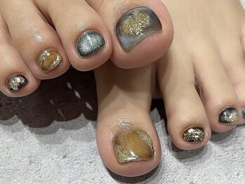 ニュアンスデザインネイル