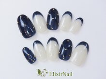 エリクサーネイル 神田(Elixir Nail)/シンプル/クーポン使用