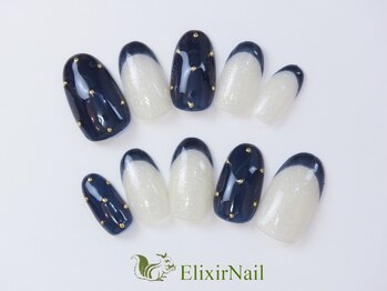 エリクサーネイル 神田(Elixir Nail)/シンプル/クーポン使用
