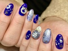 アイボリー(ivory)/クリスマスネイル