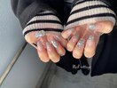 埋め尽くしネイル