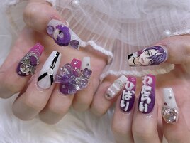 3Dパーツ 推しネイル