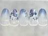 【HAND】他店、当店オフ込み♪季節先取りあじさいアート ¥8800