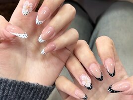 シンプルデザインネイル