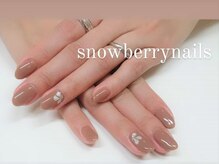 スノーベリーネイルズ (Snowberry Nails)の雰囲気（画像の持ち込みOK！フラワーアートは手描きで行います＊゜）