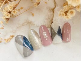 アーガイルネイル♪