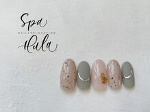 スパフーラ(Spa HULA)/ダルメシアンネイル