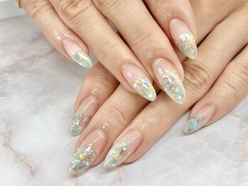 ディーネイル 京橋(D-nail)/立和名/透明感女子ネイル☆