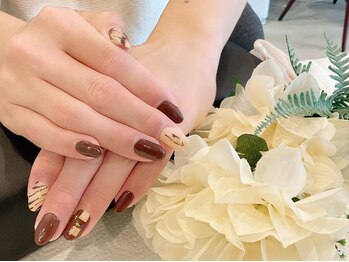 ブリエカドー(Briller Cadeau)/大人なチョコネイル