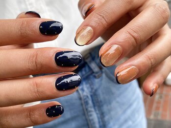 ネイルアルケー(Nail ARCHE)/アシンメトリーネイル