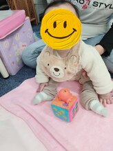 かおりビューティサロン/お子さまは、付添って見守ります