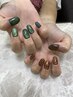 【リピーター様】ハンドマグネットネイル￥5700→5400