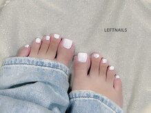 レフトネイルズ(LEFTNAILS)/ミラーネイル　深爪自爪育成