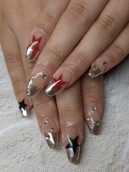 アヤネイルズ アンド アイラッシュ(AYA NAILZ.＆Eyelash)/Y2Kネイル