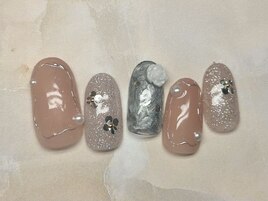 定額/ホログラムフラワー