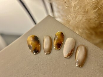 ミニョン(Mignon)の写真/シンプル派からこだわり派まで幅広くご対応◎定額ネイルもご用意あり★お気に入りの指先で毎日を華やかに♪