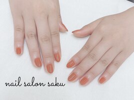 くすみオレンジ