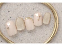 ネイルサロンプリッシュ 横浜店(prish)/6000円　ハート　マグネット