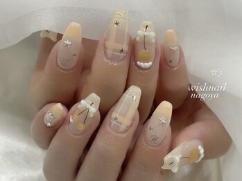 ウィッシュネイル 名古屋店(Ｗish Ｎail)の写真/高い技術力でご要望に応えます！写真は【90分し放題6980円】希望デザインの画像など持参もOK♪