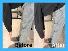 フィズ 多摩センター店(FIS)/☆全身もみほぐし後の変化