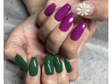 ペグ 新丸子(peg)/ぷっくりお花とワンカラー