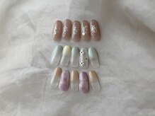 ネイルサロン ミンキー(minkey)の雰囲気(毎月変わる3種定額ネイル☆)