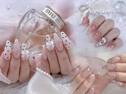 nail salon LOEN四条烏丸 フィルイン/ワンカラー/ワンホンネイル/長さだし/持ち込みの写真