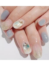 カラン 焼津店(CALIN)/さわやかシェルネイル