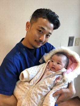 クラレ整体院 中野/お客様のお子様と！