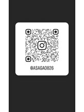 アサガオ(Asagao)/InstagramのQRコード